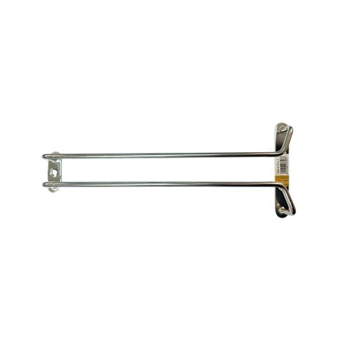 GLASS HANGER 440MM STAINLESS STEEL