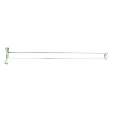 GLASS HANGER 645MM STAINLESS STEEL