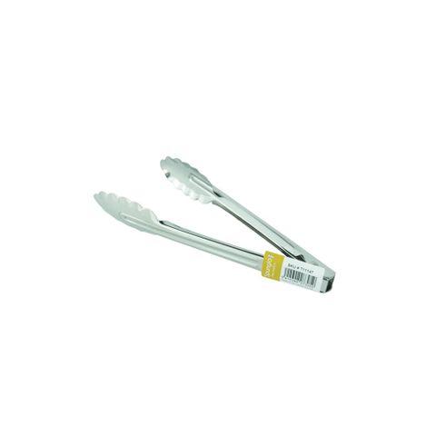 TONG 18CM NON LOCKING STAINLESS STEEL