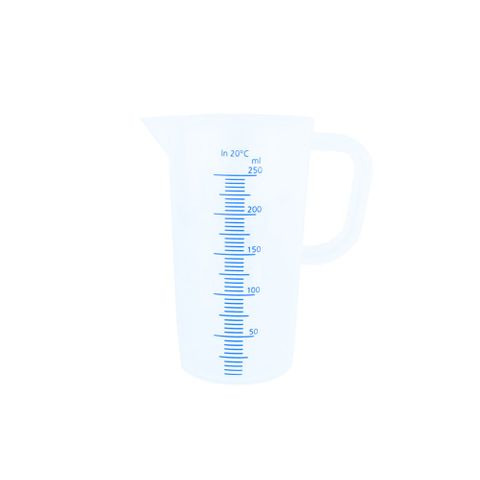 BLUE SCALE THERMO MEASURING JUG 250ML