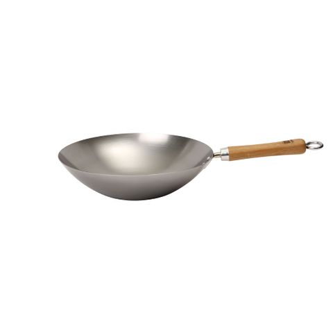 WOK STAR 12IN/30CM CARBON STEEL WOK