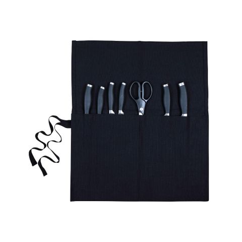 DEXAM BLACK CANVAS KNIFE ROLL