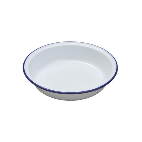 FALCON PIE DISH ROUND ENAMELWARE 18CM