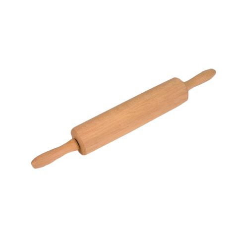 REVOLVING WOODEN ROLLING PIN 45CM