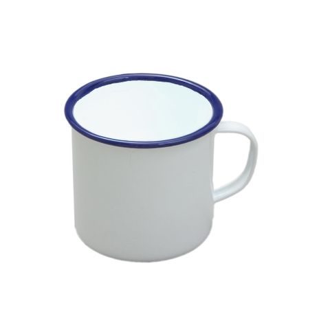 FALCON MUG ENAMELWARE WHITE 9CM 500ML