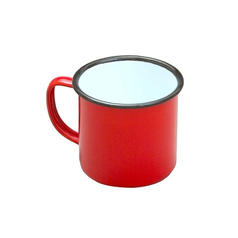 FALCON MUG ENAMELWARE RED 8CM 284ML