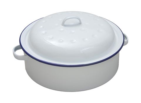 FALCON ROASTER ROUND WHITE 20CM