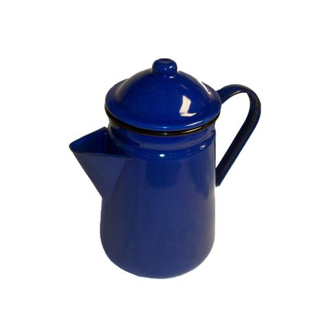 FALCON COFFEE POT ENAMELWARE BLUE 1.3L