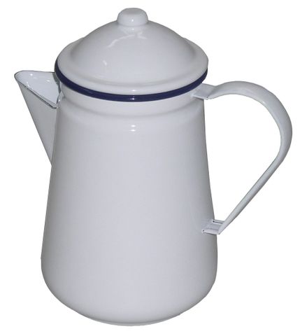 FALCON COFFEE POT WHITE 1.3 LITRE