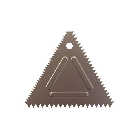 DECORATING COMB TRIANGULAR