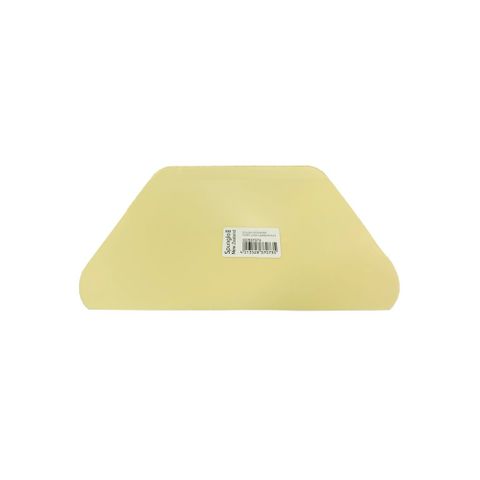 DOUGH SCRAPER IVORY 216X128MM ROUND CNR
