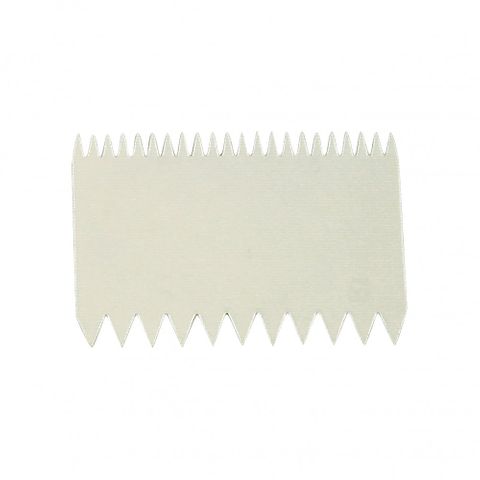 DOUGH SCRAPER COMB DOUBLE SIDE