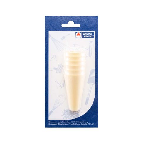 IVORY DECORATING TUBE PLAIN 6PC