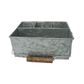 TABLE CADDY 4 COMPARTMENT GALVANISED