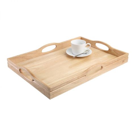 T&G LARGE HEVEA SERVING TRAY