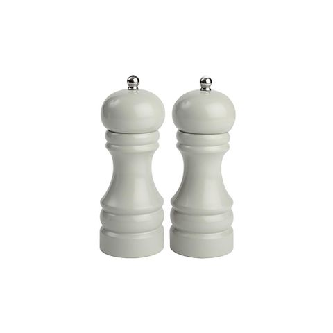 T&G GREY CAPSTAN SALT & PEPPER PAIR