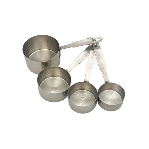 MEASURING CUP SET HEAVY DUTY 4PC STAINLESS