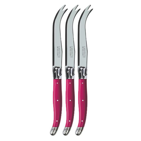 VERDIER CHEESE KNIFE SINGLE FUCHSIA (3)