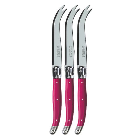 Laguiole CHEESE KNIFE SINGLE FUCHSIA (3)