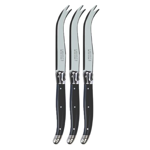 Laguiole CHEESE KNIFE SINGLE BLACK (3)
