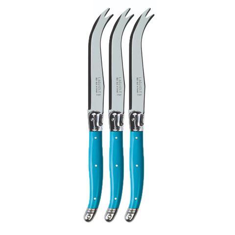 Laguiole CHEESE KNIFE SINGLE BLUE (3)