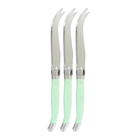 Laguiole CHEESE KNIFE SINGLE PALE GREEN(3