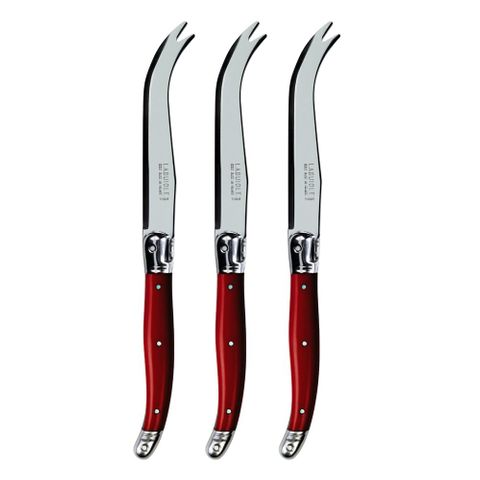 Laguiole CHEESE KNIFE SINGLE RED (3)