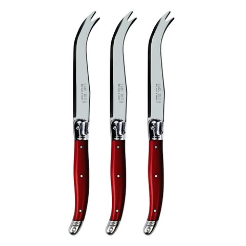 Laguiole CHEESE KNIFE SINGLE RED (3)