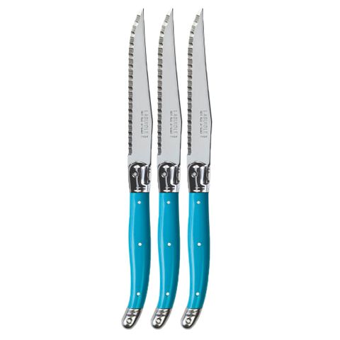 Laguiole REFILL STEAK KNIFE BLUE(3)