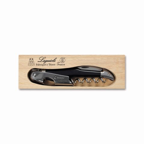Laguiole WAITERS KNIFE BLACK CORKSCREW