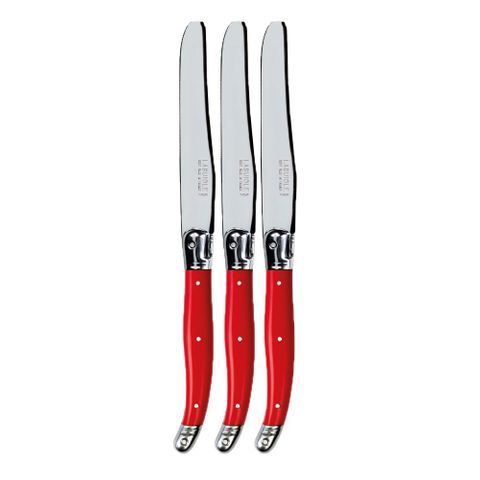 Laguiole REFILL TABLE KNIFE BRT RED (3)