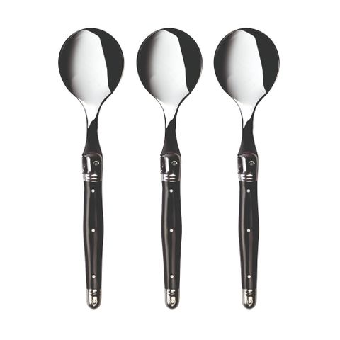 Laguiole SOUP SPOON BLACK (3)