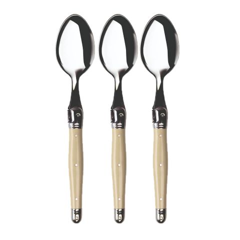 Laguiole REFILL DESSERT SPOON IVORY (3)