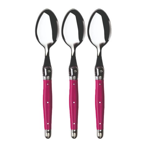 VERDIER REFILL DESSERT SPOON FUCHSIA(3)