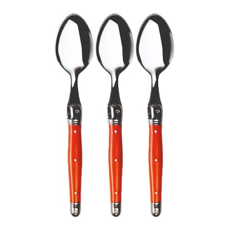 Laguiole REFILL DESSERT SPOON ORANGE(3)