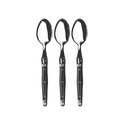 Laguiole REFILL TEASPOON BLACK (3)