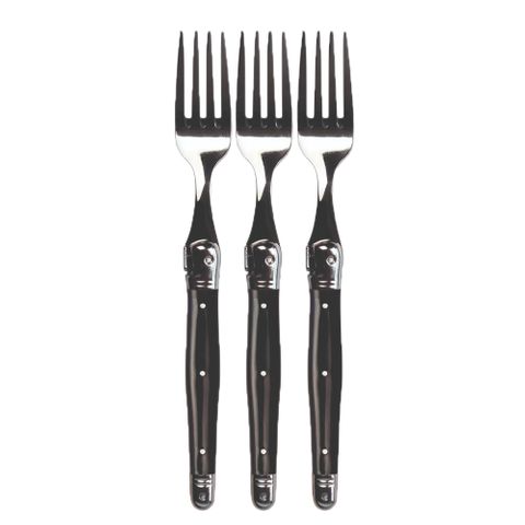 Laguiole REFILL FORK BLACK (3)