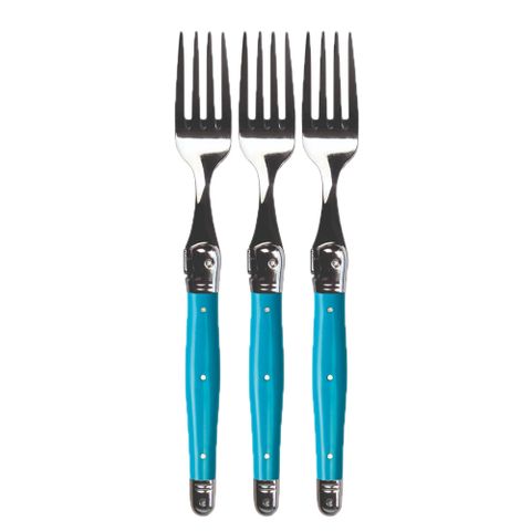 Laguiole REFILL FORK BLUE(3)