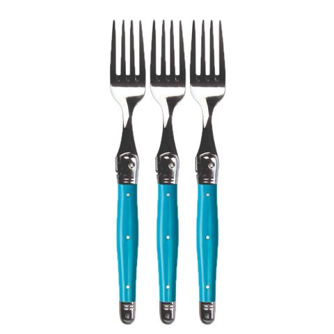 Laguiole REFILL FORK BLUE(3)