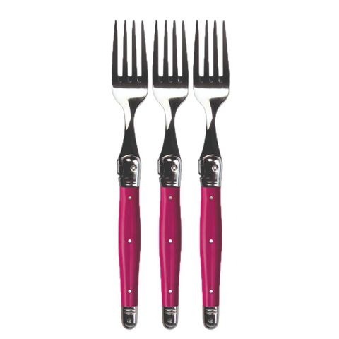 Laguiole REFILL FORK FUCHSIA(3)
