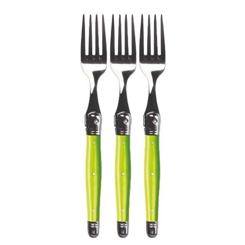 Laguiole REFILL FORK GREEN (3)