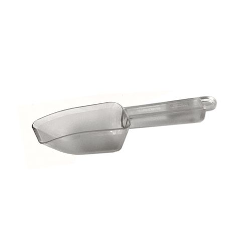 SCOOP FLAT BOTTOM 950ML CLEAR PLASTIC