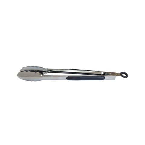 KITCHEN TONG WITH RUBBER GRIP 30CM