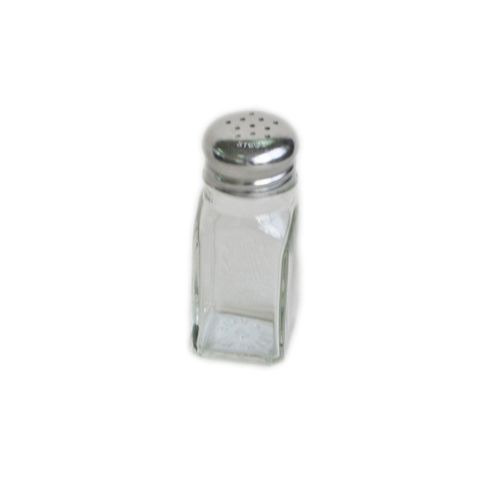 SALT & PEPPER 60ML SQUARE GLASS (24)