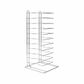 HEAVY DUTY PIZZA RACK 11 SLOT CHROME