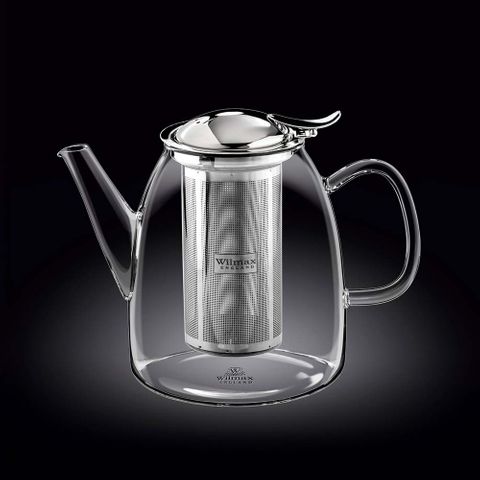 THERMO-GLASS TEAPOT 1450ML URN S/S LID