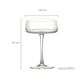 ASD EMPIRE CHAMPAGNE SAUCER CLEAR (SET 2