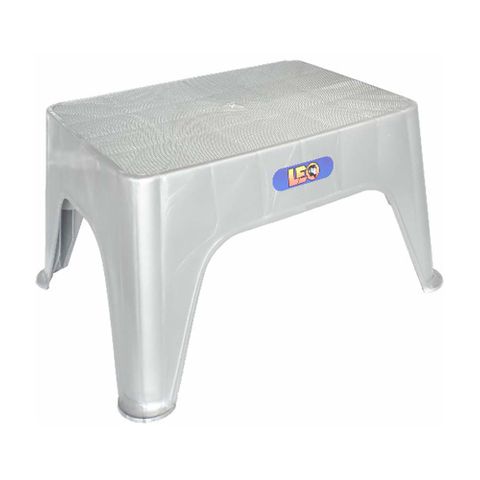 STEP STOOL - STEEL GREY