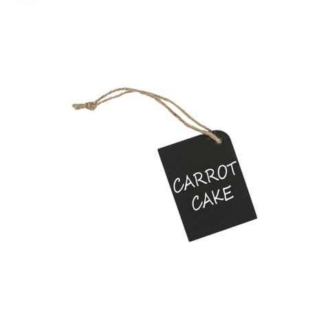 T&G SMALL CHALK BOARD LABEL WITH STRING