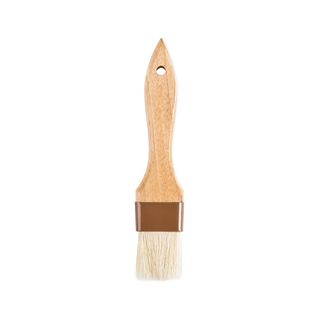 PASTRY BRUSH RUBBER WOOD HANDLE 25MM